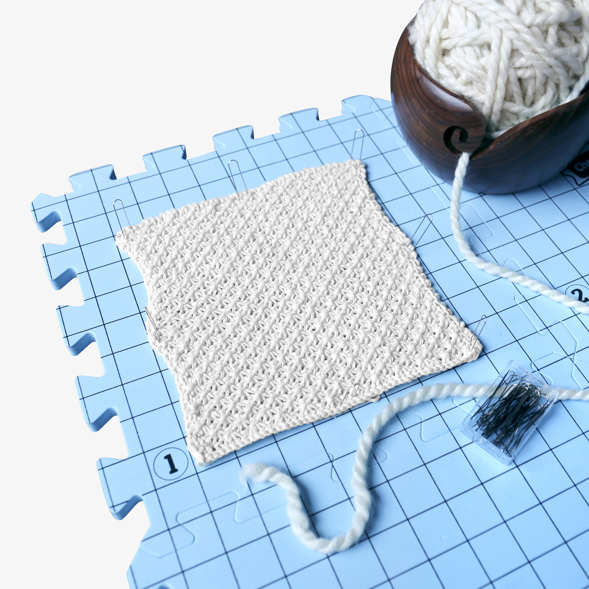 Cheers to Ewe! Blocking Mats for Knitting - 1/2 Thick with 1-inch Grid 