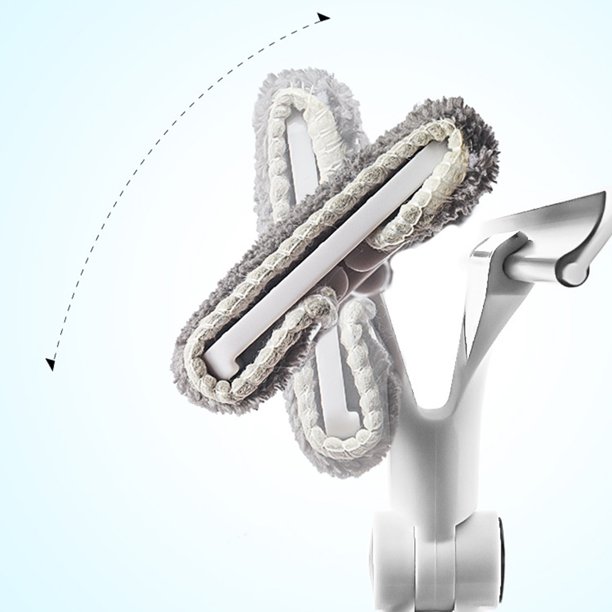 BetterZ Double Sides Glass Cleaning Brush Telescopic Highrise Window