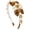 6. Brown, variant on Rose Red Bow Headband Spring Summer Hair Accessories for Girls Women, Cute Bows Glitter Hearts Hair Band Non Slip Headbands Summer Outfit Party Supplies Decoration