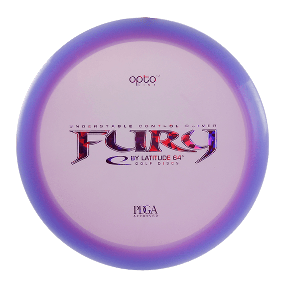 Latitude 64 Opto Fury 173-176g Fairway Driver Golf Disc [Colors may vary] - 173-176g