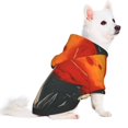 thumbnail image 2 of Fotbe Retro Space Rocket Launch Sudadera con Estampado para Perros Pequeños – Suéter con Capucha para Mascotas, Tela Suave de Forro Polar con Bolsillo-X-Large, 2 of 7