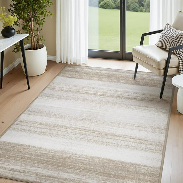 Modern Abstract Area Rug x Rugs for Living Room BedroomCarpet Machine Washable Rugs for Bedroom Dining Room Living Room RugContemporary Neutral Grey