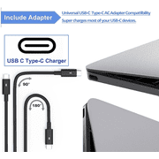 65W USB-C Latitude Charger fit for Dell Latitude 3420 3540 5550 5520 5420 5430 5440 5340 5320 5630 5640 7440 7430 7420 7410 7370 7390 2-in-1, Dell XPS 13 9350 Type-C Adapter