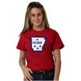 thumbnail image 4 of Arkansas Home State Pride Map Flag Men's Graphic T Shirt Tees Brisco Brands L, 4 of 6