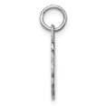 thumbnail image 2 of Auriga 925 Sterling Silver Engraveable Front Satin Back Disc Charm for Women(L- 20mm, W- 14mm), 2 of 6