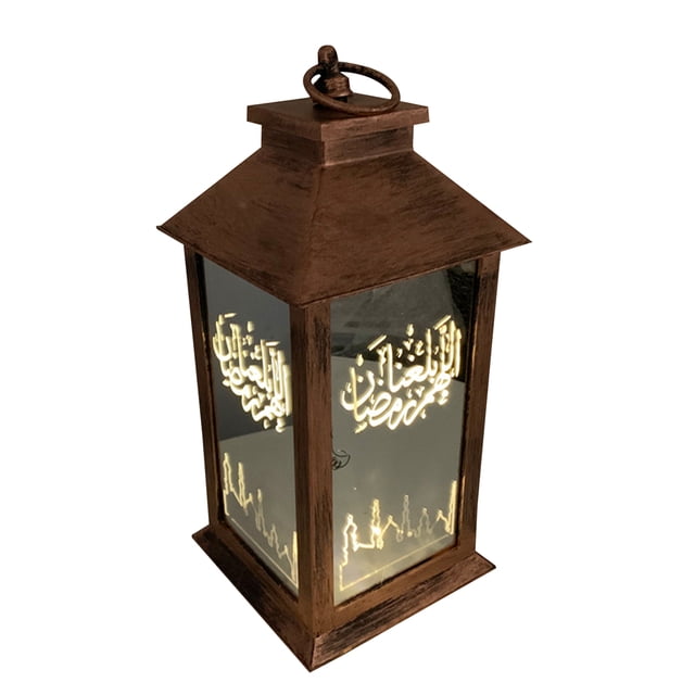 Eid Ramadan Mubarak Lantern Light Outdoor Hanging Decor