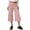 Pink*, variant on RUTAYY Women's Pants High Waist Loose Fit Solid Color Casual Straight Leg Cropped Bottoms Comfortable Daily Wear Versatile Travel Trousers