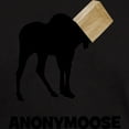 thumbnail image 3 of CafePress - Anonymoose Dark T Shirt - Men's Classic Graphic Cotton T-Shirt, 3 of 4
