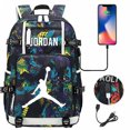thumbnail image 4 of Youth Leisure Backpack College Student Backpack Multifunctional Sports Bag Basketball Player Jordan-ZJKDGJKJ, 4 of 4