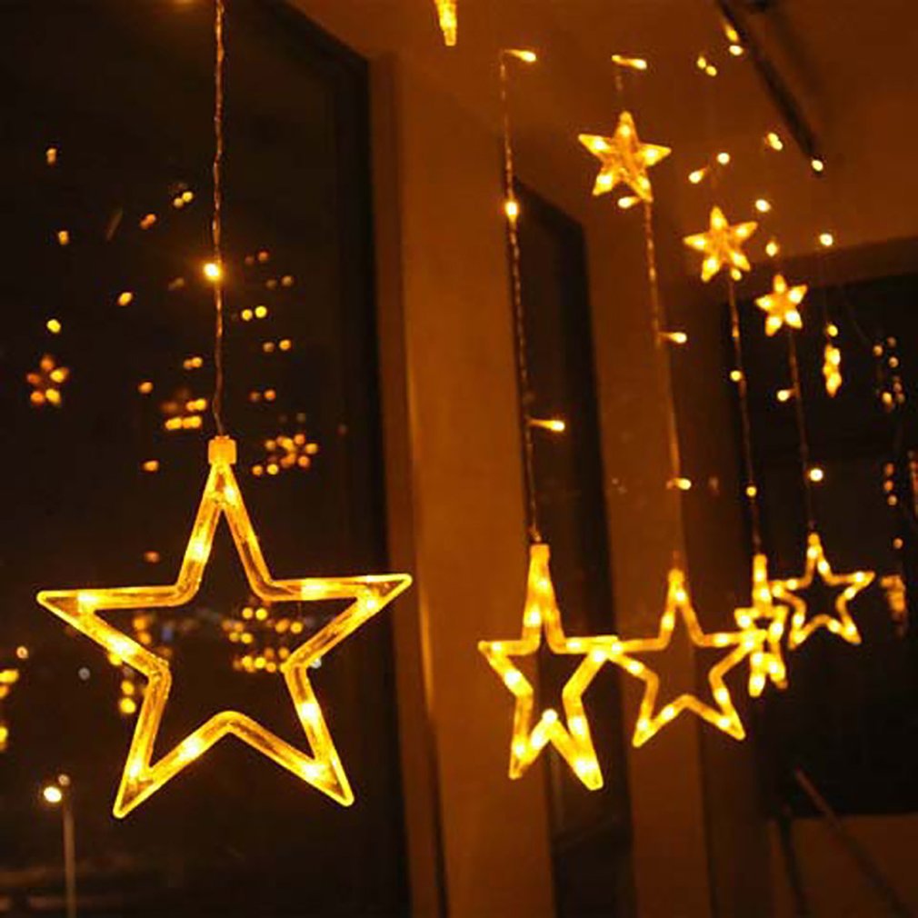 Indoor Outdoor Curtain Fairy String Lights For Wedding Garden