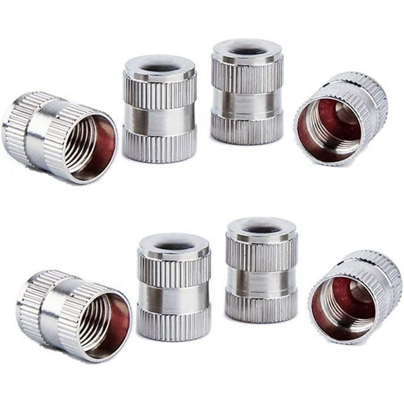 8 Pieces Car Tire Valve Cap,Valve Caps,Tyre Valve Caps,Universal Valve Cap Joint,Protection Your Valve Stem,for Cars,Vehicles,Bikes,Trucks,Motorcycles