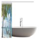 thumbnail image 3 of Cortina de Ducha ABPHQTO Palmeras Resort 160x180 cm, 3 of 3
