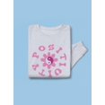 thumbnail image 3 of Positivity With Groovy Flower Sweatshirt Women -Image by Shutterstock, Female Small, 3 of 4
