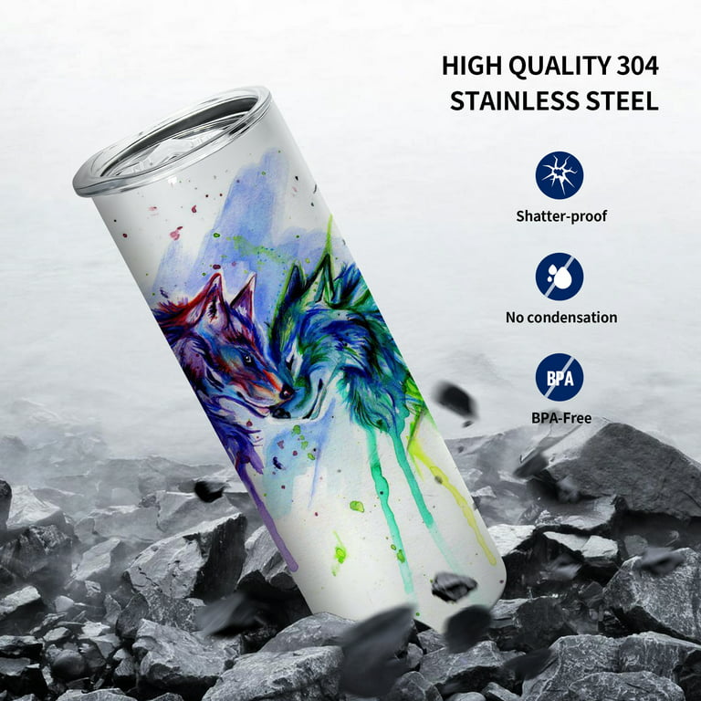 20oz Stainless Steel Sublimation Mug Insulated 20 Oz Water Bottle