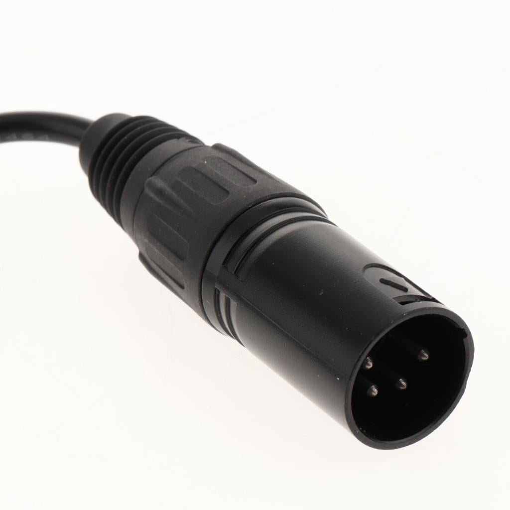 5.5mm X 2.1mm Right Angle DC Power Cable Male Plug Connector Adapter  DV