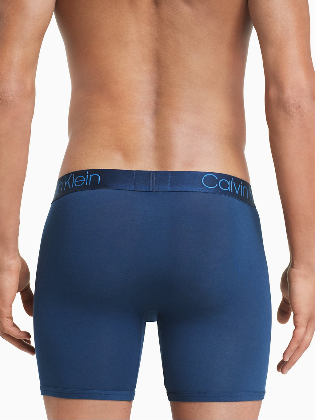 Calvin Klein Men s Ultra Soft Modal Boxer Brief Blue Shadow Small