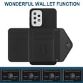 thumbnail image 6 of for Samsung Galaxy A33 5G Wallet Case with Card Holder, Elegant Durable PU Leather Protective Magnetic Closure Flip Phone Cover Kickstand RFID Blocking for Women Girls for Galaxy A33 5G, Black, 6 of 9