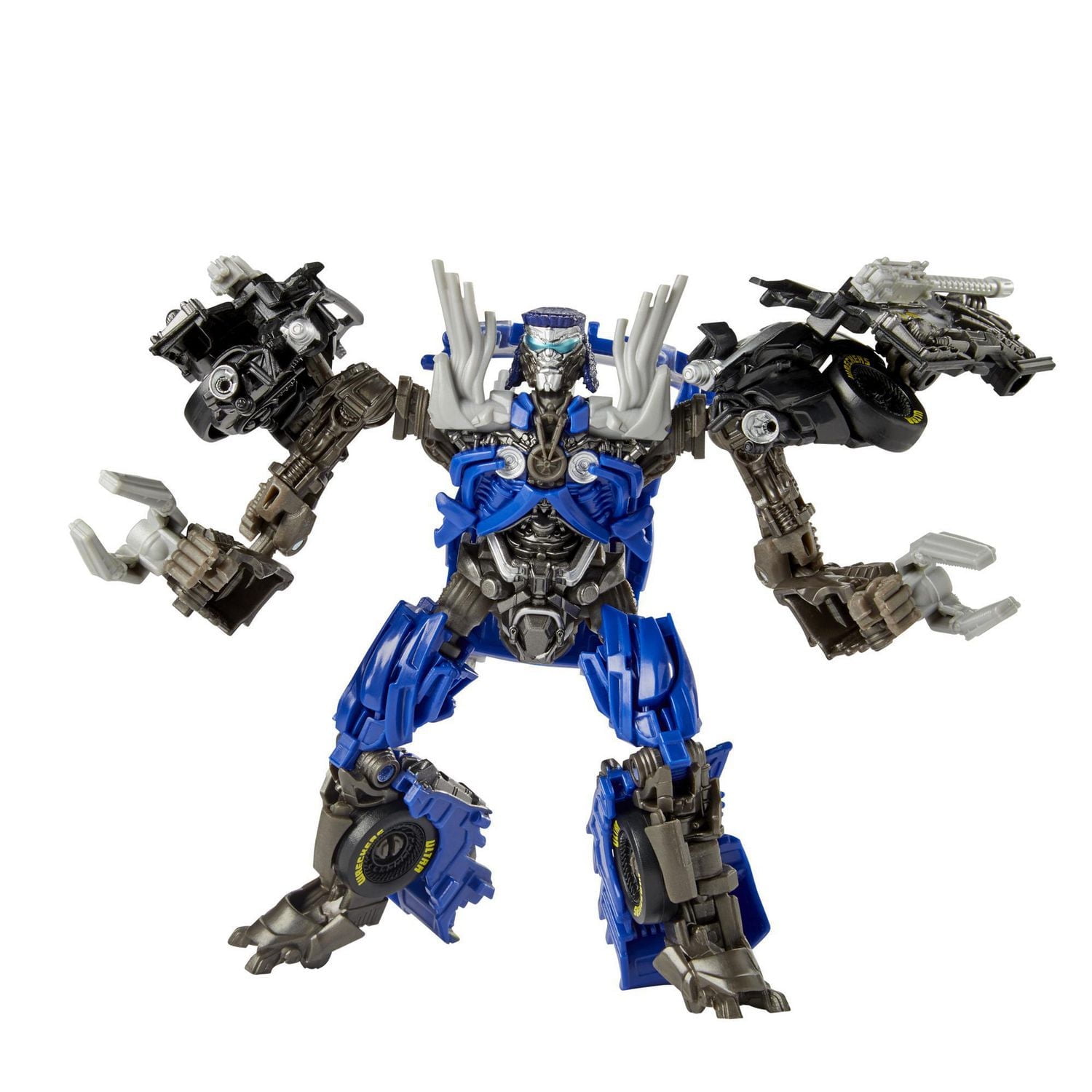 Transformers Studio Series 63, figurine Topspin de classe Deluxe du film Transformers : La face cachée de la lune, 11 cm, dès 8 ans