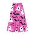 thumbnail image 5 of Vynhevius Women Halloween Print Skirt Elastic Waist A-line Flowy Party Maxi, 5 of 5