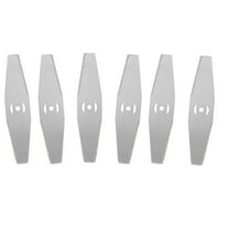 6 Pcs Metal Grass Trimmer Blade String Trimmer Head Replacement Accessories Saw Blades La C4430