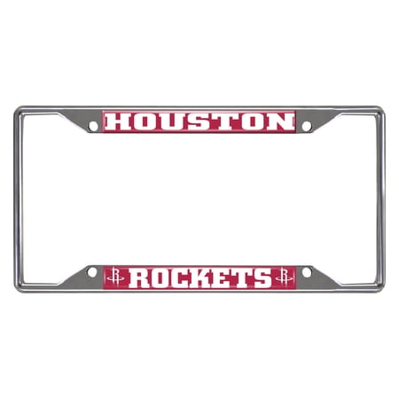 NBA Houston Rockets License Plate Frame 6.25 x12.25