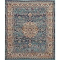 thumbnail image 2 of Nourison Vintage Kashan Persian Blue 7'10" x 9'10" Area Rug, (8x10), 2 of 8