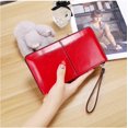 thumbnail image 1 of Cartera larga para mujer, cartera con cremallera para mujer, versión coreana, bolso de mano de gran capacidad, 1 of 5
