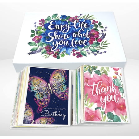 Northern Cards - All Occasion Greeting Card Boxed Set Assortment (40 ...