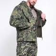 thumbnail image 4 of LSLJS Men's Warm Fleece Skin Soft Outdoor Jacket Camouflage( Camouflage, S), 4 of 8