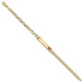thumbnail image 2 of Bracelet Ancre Émail Rouge Médical en Or Jaune 14K, 2 of 3