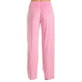 thumbnail image 3 of Just Love Women's Plush Pajama Pants 7060-10821-XL-SIOC (Pink - Dot Fleece, 1X), 3 of 3