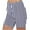 Navy#47, variant on YOIAVAIOY Shorts for Women 2026 Summer Casual Stripe Print Pants Tummy Control Stretch Shorts Vacation Beach Bottoms Navy M