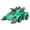 Green, variant on Kid's Electric Dinosaur Transformer Toys,Automatic Transformed Dragon Chariot Toys,With Music and Lights,Birthday Christmas Gifts for Childs Aged 3-6 Years Old(Without Battery)