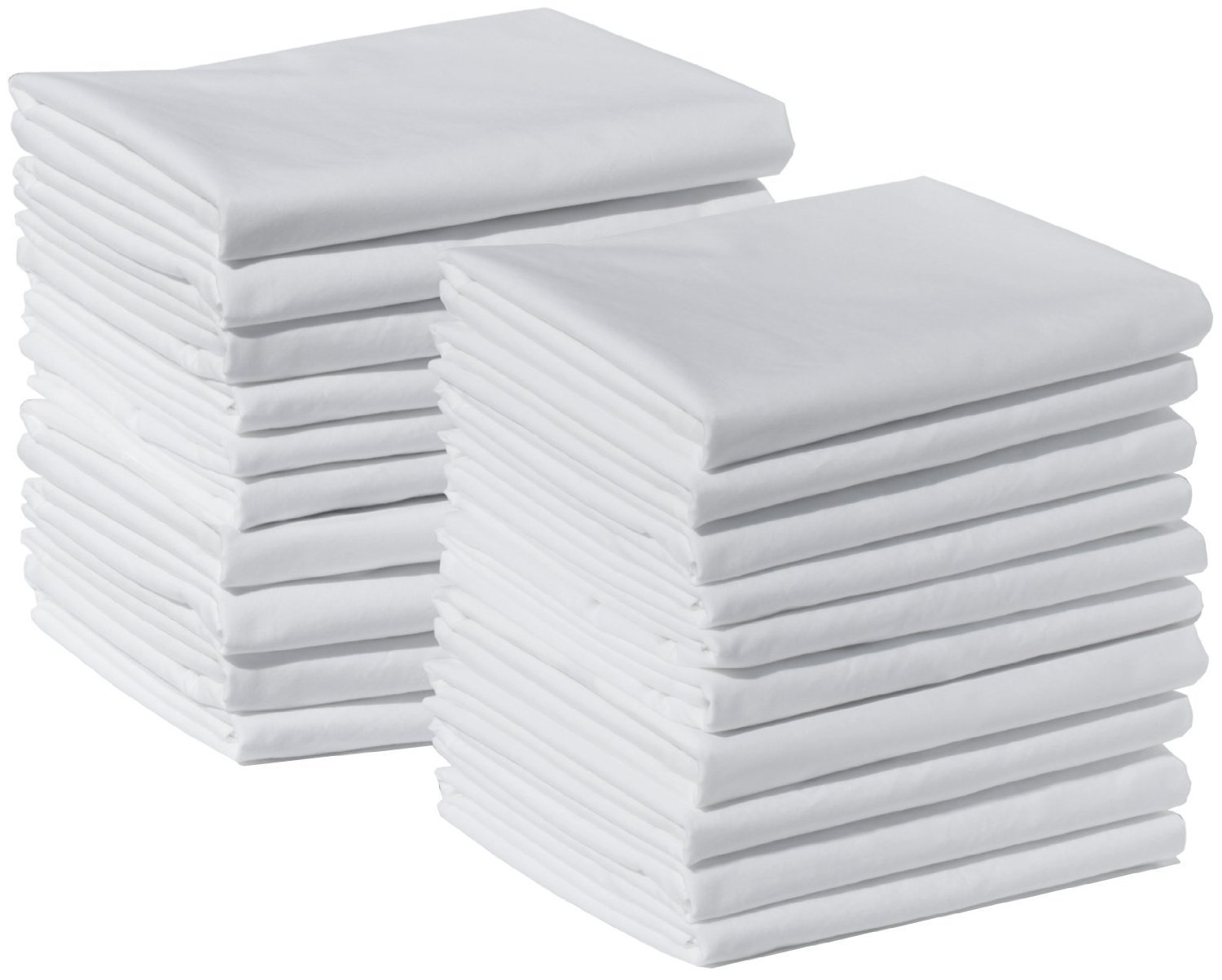 American Pillowcase 100 Brushed Microfiber 20Pack Bulk Pillowcase Set