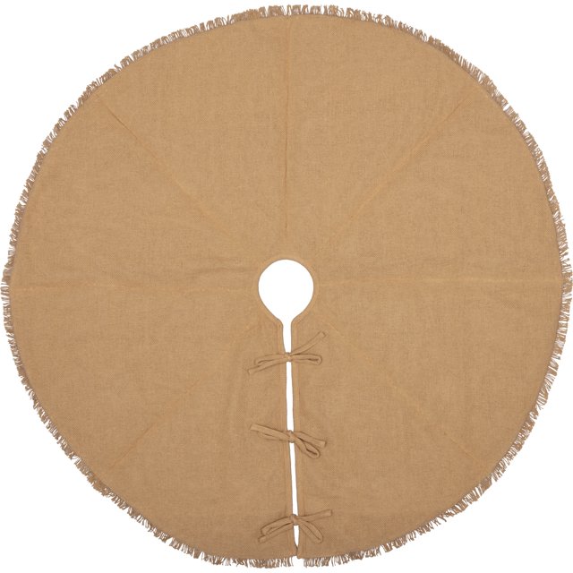 Jupe en Toile de Jute Naturelle Festive 48