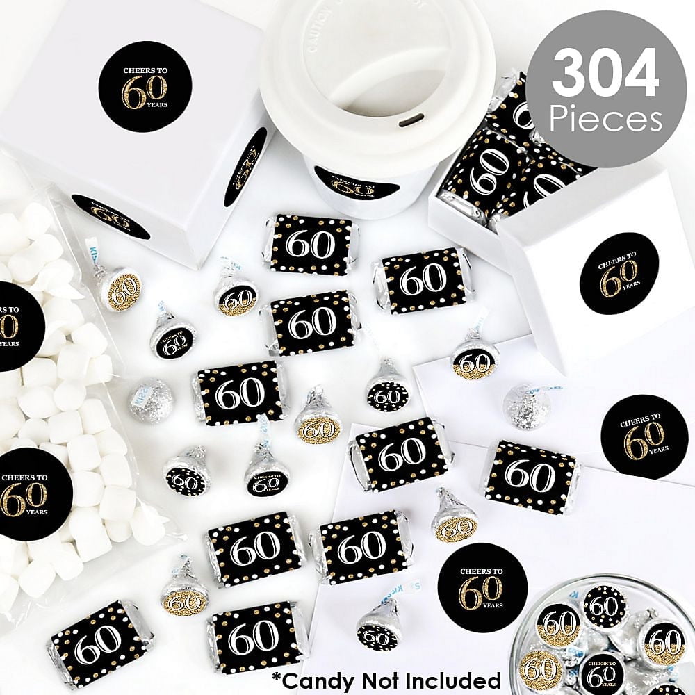 Big Dot Of Happiness Prom - Mini Candy Bar Wrappers, Round Candy Stickers  And Circle Stickers - Prom Night Party Candy Favor Sticker Kit - 304 Pieces  : Target