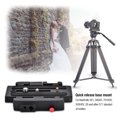 thumbnail image 2 of Wekity P200 Quick Release QR Clamp Base Plate for Manfrotto 500 AH 701 503 HDV 577-0829, 2 of 5