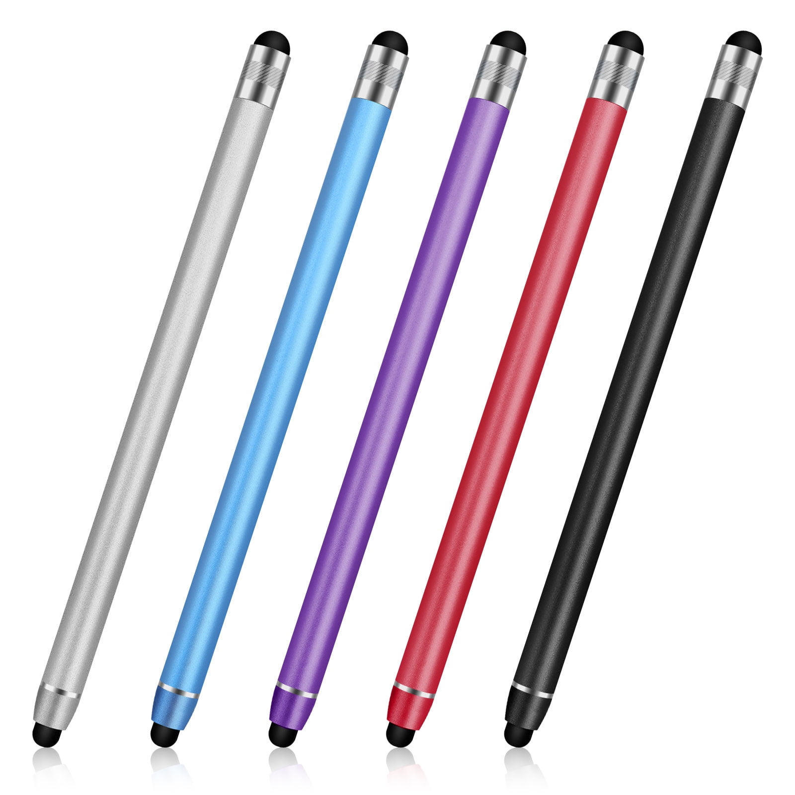evne Profit Født 5 Pcs Stylus Pens for Touch Screens, EEEkit Universal 2 in 1 High  Sensitivity & Precision Capacitive Stylus Stylist Pen Pencil Fit for iPad  iPhone Tablets Samsung Galaxy - Walmart.com