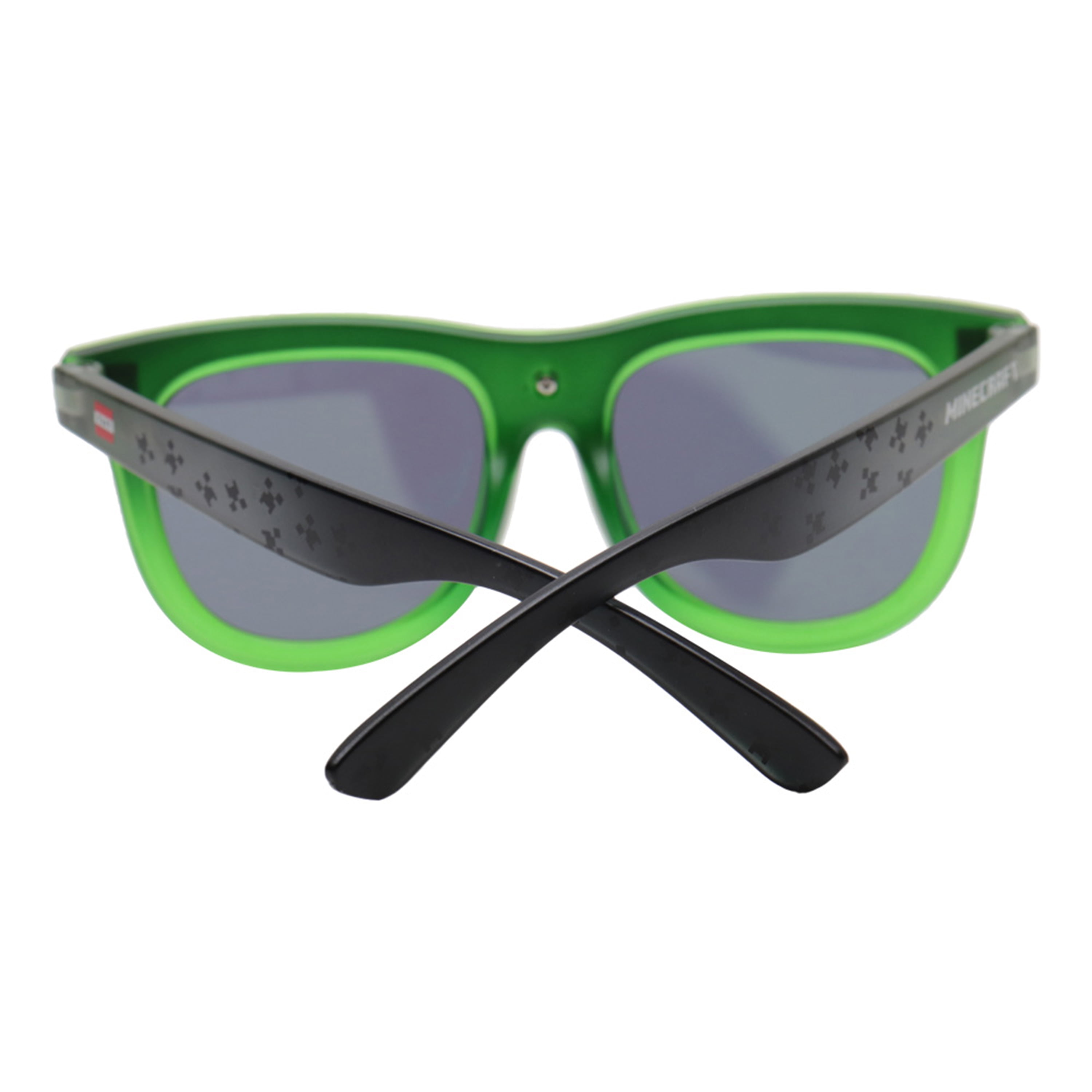 Minecraft Creeper Green and Black Sunglasses