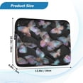 thumbnail image 3 of Quilted Laptop Sleeve for 13-16 Inch Laptops Protective Laptop Case Cover Lightweight Travel & Office Essentials Pink and Cyan Butterflies, 3 of 8