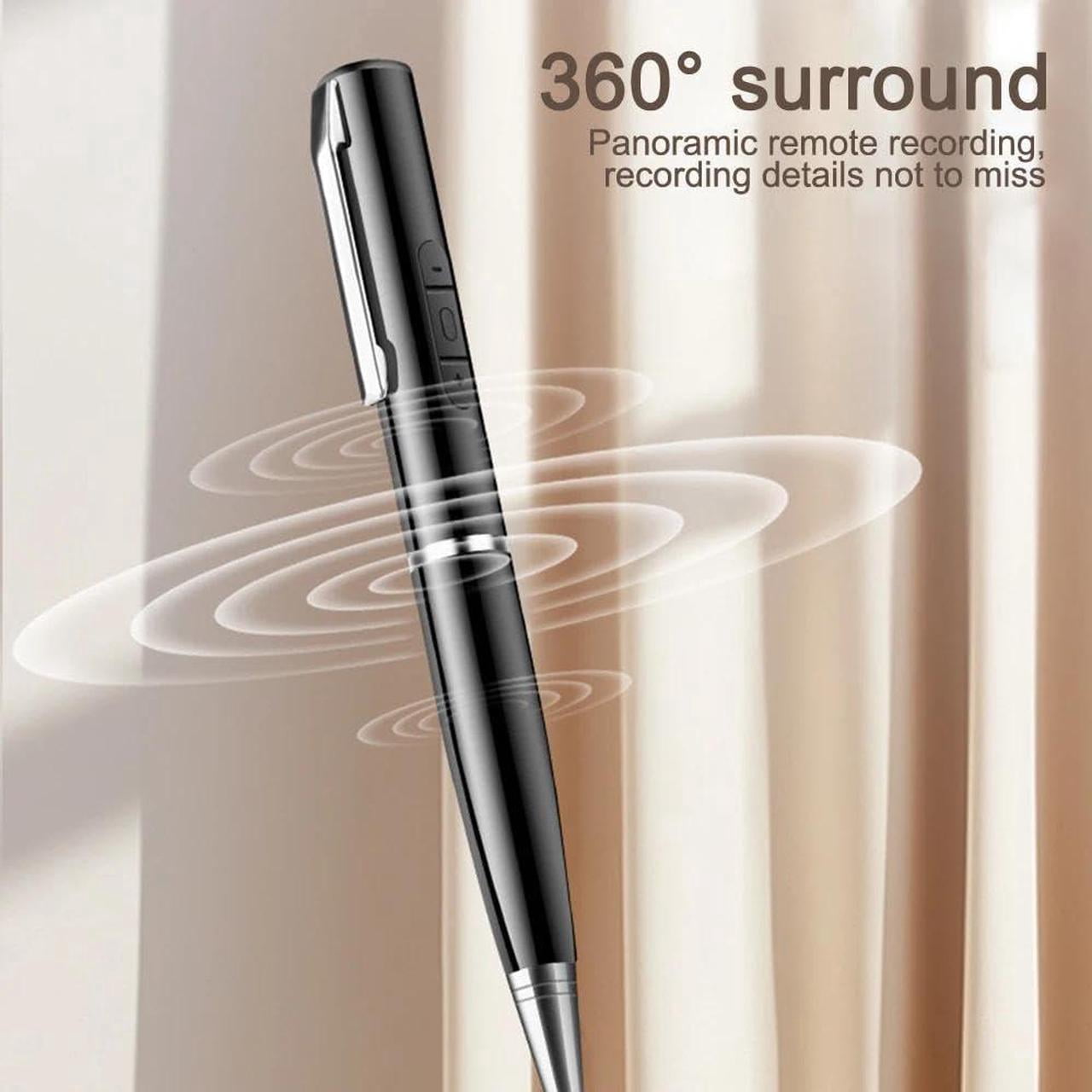 64GB Digital Voice Recorder, Rechargeble Audio Activated Recording Device with Noise Reduction, MP3 Stereo Player for Lectures Meetings, Work, Interviews