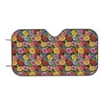thumbnail image 6 of Lsque Daisies Flowers Car Windshield Sun Shade | Accordion Folding Style Auto Shade for Car Truck SUV Van | Blocks UV Rays Sun Visor Protector | Small, 6 of 7