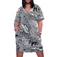 thumbnail image 1 of Vestido de bolsillo suelto ropa de verano para mujer vestidos largos para mujer Vestido mujer, 1 of 7