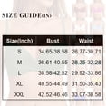 thumbnail image 3 of Women's Twist Front V Neck Bikini Top Padded Adjustable Spaghetti Straps Bathing Suit Tops Only Sky Blue M, 3 of 5