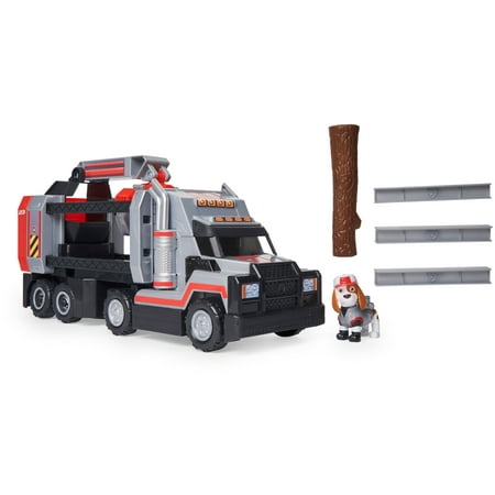 PAW Patrol, Al’s Deluxe Big Truck Toy with Moveable Claw Arm and Accessories