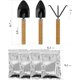 thumbnail image 5 of Sonda de muestreo de suelo, varilla de acero inoxidable de 30 cm con mango en T para césped, granja y campo de golf. Incluye herramientas de jardinería y 4 bolsas de muestra reutilizables., 5 of 8