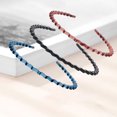 thumbnail image 2 of 3Pcs Diadema para el cabello Estilo ondulado Color Banda Accesorio para Rojo 1 Sunnimix banda de pelo de onda, 2 of 7