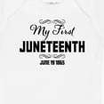 thumbnail image 4 of Inktastic My First Juneteenth June 19, 1865 Boys or Girls Baby Bodysuit, 4 of 5