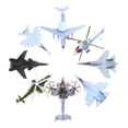 thumbnail image 2 of Paquete de 8 Piezas Ensamblaje Modelo de Avión ástico Avión de de Estática Sunnimix Modelos de aviones, 2 of 7
