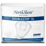 NorthShore DoubleStop XL Male Guards, Pack/14